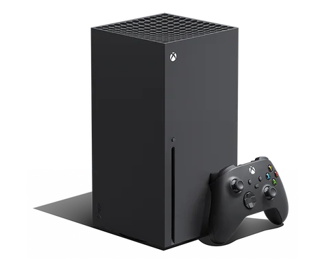 Xbox Series X 1TB Negra — consola y control