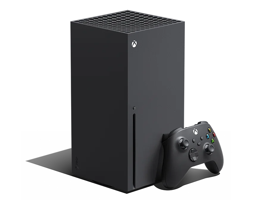 Xbox Series X 1TB Negra — consola y control